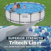 Bestway: Steel Pro MAX 14 x 42 Above Ground Pool Set - 3440 Gallon, Outdoor Family Pool, Corrosion & Puncture Resistant, Includes Filter, Pump, Ladder & Cover