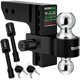thumbnail image 1 of Receptor ajustable Trailer Hitch Rhino USA de 2.5 pulgadas, 1 of 7