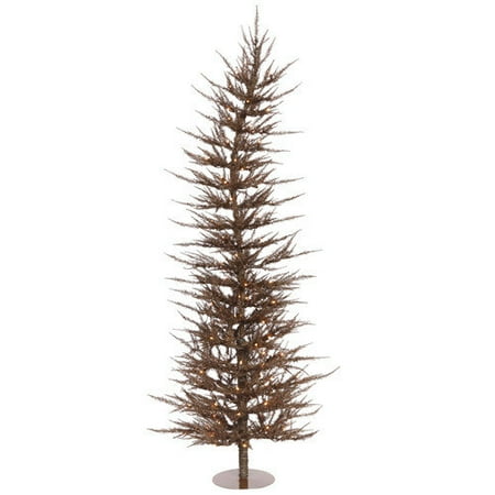 Vickerman Co. Colorful Laser 6' Mocha Artificial Christmas Tree with 150 Clear Lights