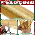 thumbnail image 3 of Cubiertas Adnee para macetas con estampado floral dorado de 10 yardas, 2 rollos, 3 of 7