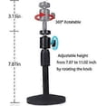 thumbnail image 3 of Desktop Mini Projector Stand,Mini Projector Mount,Angle Adjustable Projectors Stand with 1/4in Mounting Screw, 3 of 5