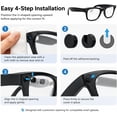 thumbnail image 5 of 20 Pcs LED Light Cover Compatible with Meta Smart Glasses, AI-Glasses Light Cover, Anti-Scratch Lens Guard, Privacy-Friendly Decor Shield, Adjustable Lens Protector Accessories, 5 of 8