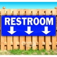 thumbnail image 1 of Restroom 13 oz Vinyl Banner With Metal Grommets, 1 of 4