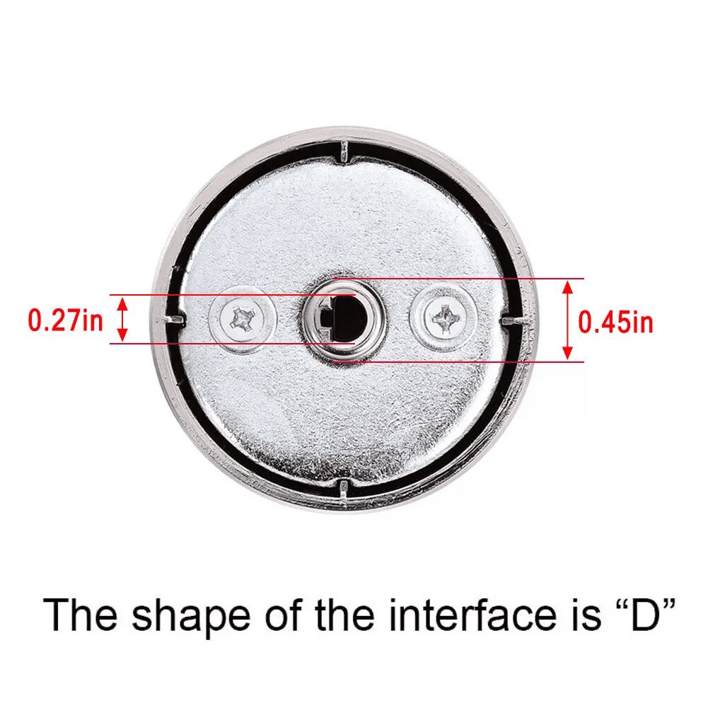DG64-00473A Gas Stove Burner Control Stove Knob Range Oven Replacement for Samsung Cooktop(5PCS)