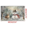 thumbnail image 3 of HOZADOIE Floor Mats Home Essentials Christmas Decorative Rug Living Room Large Dirty Scuff Foot Mat Bedroom Bedside Rugs, 3 of 3