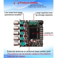 thumbnail image 2 of -MT21 2x50W + 100W 2.1 Canales Subwoofer Placa Amplificadora de Potencia Digital AUX Estéreo Bluetooth 5.0 Amplificador de Graves Control por Aplicación, 2 of 5