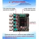 thumbnail image 2 of -MT21 2x50W + 100W 2.1 Canales Subwoofer Placa Amplificadora de Potencia Digital AUX Estéreo Bluetooth 5.0 Amplificador de Graves Control por Aplicación, 2 of 5