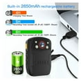 thumbnail image 5 of Z2 One-click Recording Body Mounted Cameras Hidden Video Recorder Wireless Surveillance Mini Police Body Camera ,Ultra HD, 5 of 7