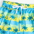 thumbnail image 5 of Shadoumai Boys Swimming Trunks Size 14-16 Graphic Print Drawstring Beach Board Shorts Stretch Baby Boy Swimsuit Boys Swim Shorts Beach Holiday Bathing Suits, 5 of 6