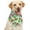 White2, variant on St. Patrick''s Day Green Leprechaun Hat Clover Dog Bandana Scarf Triangle Bibs Pet Accessories Cat Kerchief