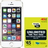 Refurbished Apple iPhone 5s 16GB, Gold - Straight Talk with 30-day $45 service plan