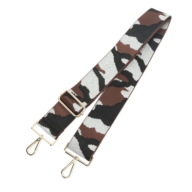 Camera Strap, Nylon And Metal Soft Camera Strap Belt Adjustable For Travel Blue Gold,Green Gold,White Brown