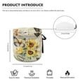 thumbnail image 6 of KUIFORTI Butterfly Sunflower Tea Pot Cozies Cotton Teapot Dust Cover Tea Cosy Travel Kettle Cover Tea Pots Cozy Novelty Home Kitchen Accessories Butterfly Decor, 6 of 6