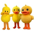 thumbnail image 2 of Nuevo disfraz de mascota de pato amarillo, personaje de dibujos animados, disfraz de cosplay, disfraz de festival de carnaval, regalo para adultos para fiesta de Halloween, 2 of 4