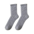 thumbnail image 4 of Pyhlmscde Warm Soft Winter Comfort Thickened Warm Sleeping Socks for Women, Fuzzy Socks for Women, Compression Socks for Women, Fuzzy Leg Warmers, 4 of 4