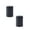 black*2pc, variant on Tea Coffee Sugar Storage Canisters Jars Tins - Airtight Aluminum Kitchen Containers Portable Green Compact Pantry Organizer,coffee grounds container