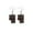 C, variant on Potato Chip Chocolate Earrings