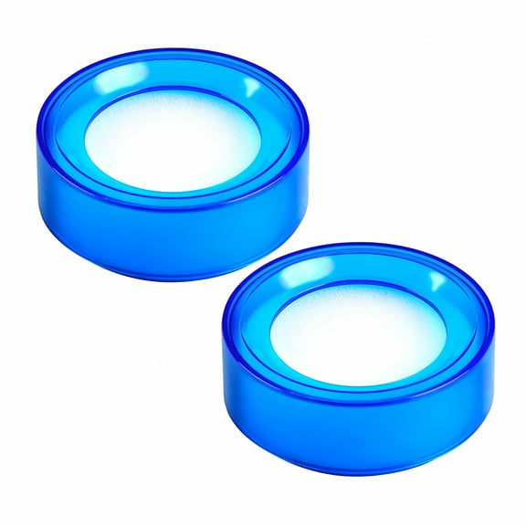 CCOCC 2 Pcs Finger Grips for Sorting Paper Money Counting Sponge Sticky Fingers Papers Counter Tips Blue