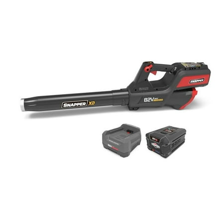 Snapper XD 82 Volt Leaf Blower Kit with 2 Ah Lithium Ion Battery & Rapid Charger