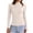 297#Beige, variant on Womens Modal Ribbed Long Sleeve Mock Neck Tees Lettuce Trim Fitted Slim Fall Warm Basic Layering Shirts Yellow L