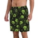 thumbnail image 2 of Fotbe Skulls And Cobwebs Trajes de Baño Estampados para Hombre, Shorts de Verano de Secado Rápido, Ropa de Playa, Bañadores-Small, 2 of 6