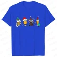 thumbnail image 3 of Camiseta de Feliz Navidad para hombre, camisetas para amantes de los beber, camiseta divertida de cerveza de Papá Noel, camisetas gráficas de luces navideñas de gran tamaño para hombre, 3 of 5