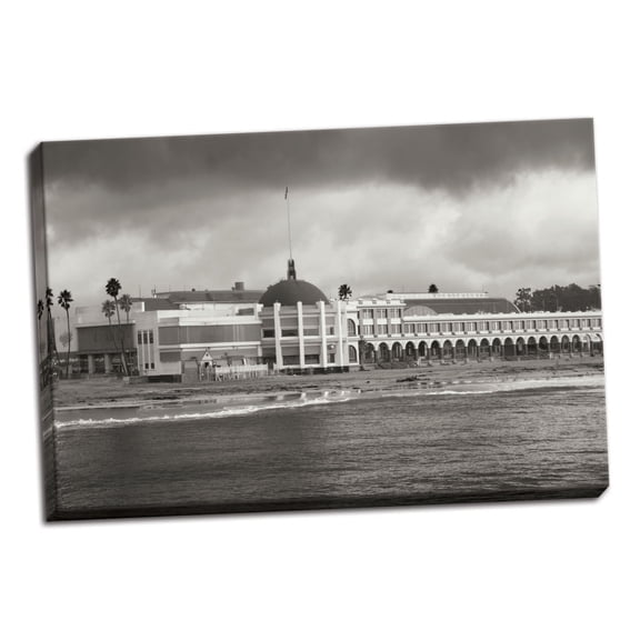 Gango Home Decor Santa Cruz Bay 2 by Vitaly Geyman (Ready to Hang); One 36x24in Hand-Stretched Canvas