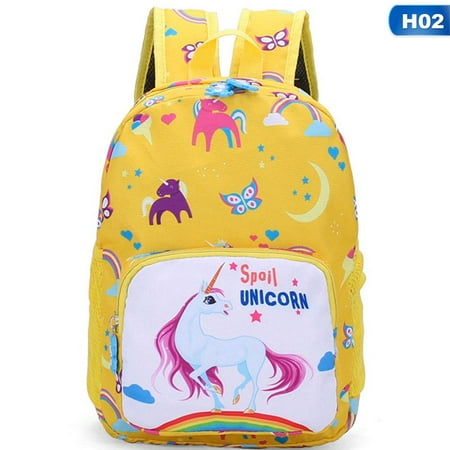 KABOER 2019-2020 Back To School Fashion Kids Children Unicorn Backpack Kindergarten Boys Girls Cartoon Unicorn School Book