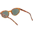 thumbnail image 4 of True Vintage Cat Eye Sunglasses Metal Arrow Detail Glass Lens 50mm (Tortoise Gold / Smoke), 4 of 4