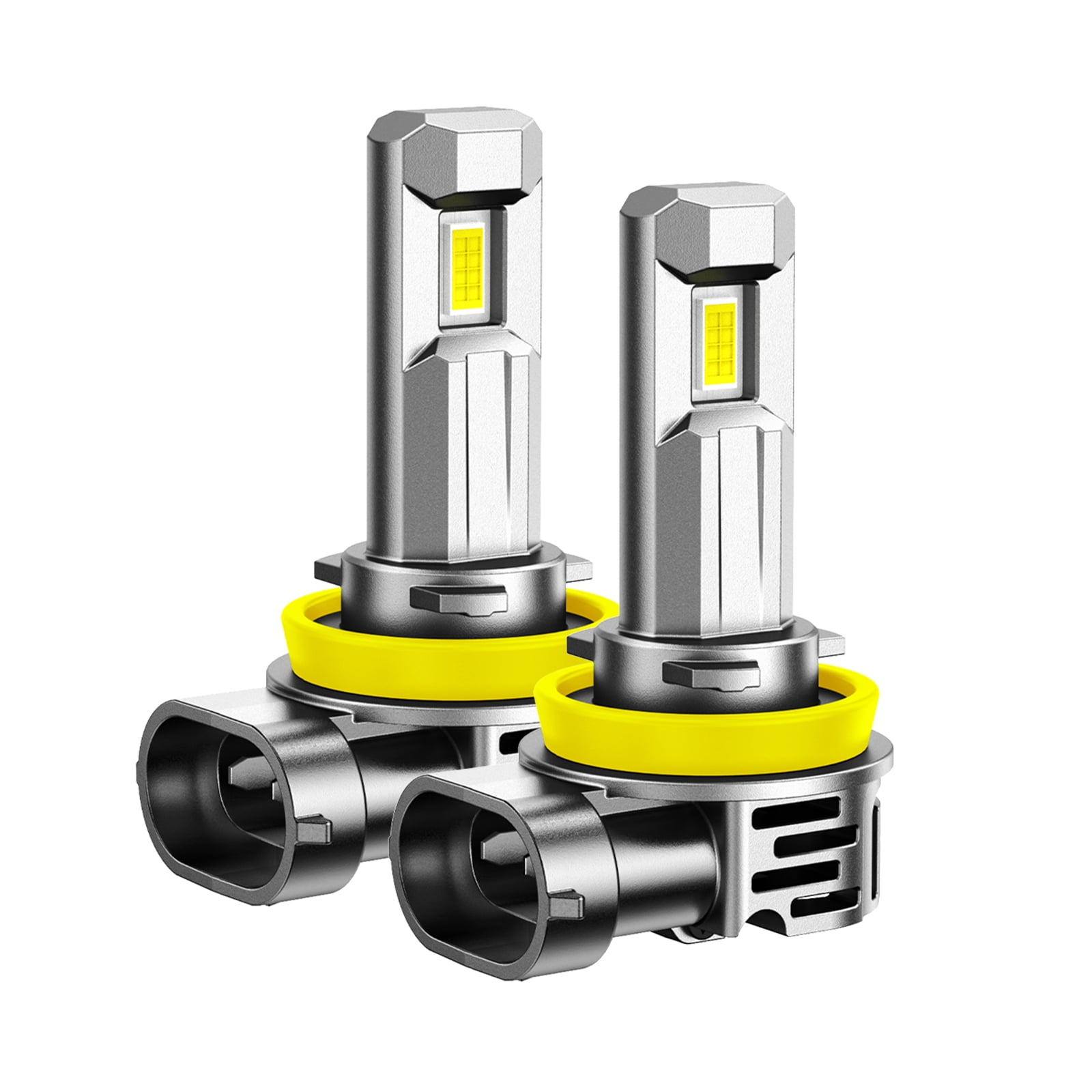 AUXITO 2026 Latest H11 Headlight Bulb, 900% Brighter 30,000lm 6500K Cool White H8 H9 H11 LED Headlight Bulbs for Low Beam High Beam, 1:1 Mini Size 5 Mins Easy Installation, Plug and Play, Pack of 2