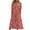 D-Multicolor, variant on Womens Dresses Summer Casual V-Neck Short Sleeve Button Long Dress C-Multicolor