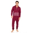 thumbnail image 4 of Men's Jumpsuits Adult Sleepwears One Piece Non Footed Pajama Unisex Playsuits, 4 of 7