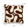 thumbnail image 2 of TOV Furniture Bonney Chocolate Brown Boucle Accent Cushion, 2 of 6