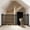 🔥 Black L_New, variant on onlyliua Tool-Free No-Drill Pet Door Barrier Retractable Fence Zippered Panel Portable Isolation Gate For Doors And Stairways Prevents Escapes Keeps Cats And Small Dogs Secure Indoors