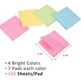 thumbnail image 2 of Sticky Notes Hapi, 7,6 x 7,6 cm, 28 unidades, 2800 hojas, 2 of 7