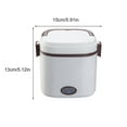 thumbnail image 3 of Danhjin Electric Lunch Boxes Hot Household Stainless Steel Lunch Box 1.8L Display Function Car Insulation Plug In Lunch Box Kitchen Appliances, 3 of 6