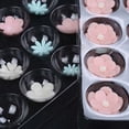 thumbnail image 5 of said 4PCS Sugar Flower Drying Cup Mold Clear Fondant Shaping Tray Plastic Cake Decoration DIY Baking Tools for Sugarcraft Gum Paste Chocolate, 5 of 6