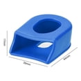 thumbnail image 3 of Cáscara Protectora De Ciclismo 2x botas de brazo de manivela de bicicleta RISK cubierta protectora de juego de bielas de bicicleta MTB (azul), 3 of 4