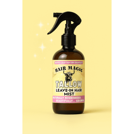 HAIR MAGIC: Tallow Leave-In Conditioning & Detangling Spray