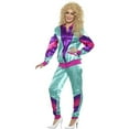 thumbnail image 4 of Smiffys Womens Height Of Fashion 80s Shell Suit Costume Set, 4 of 4