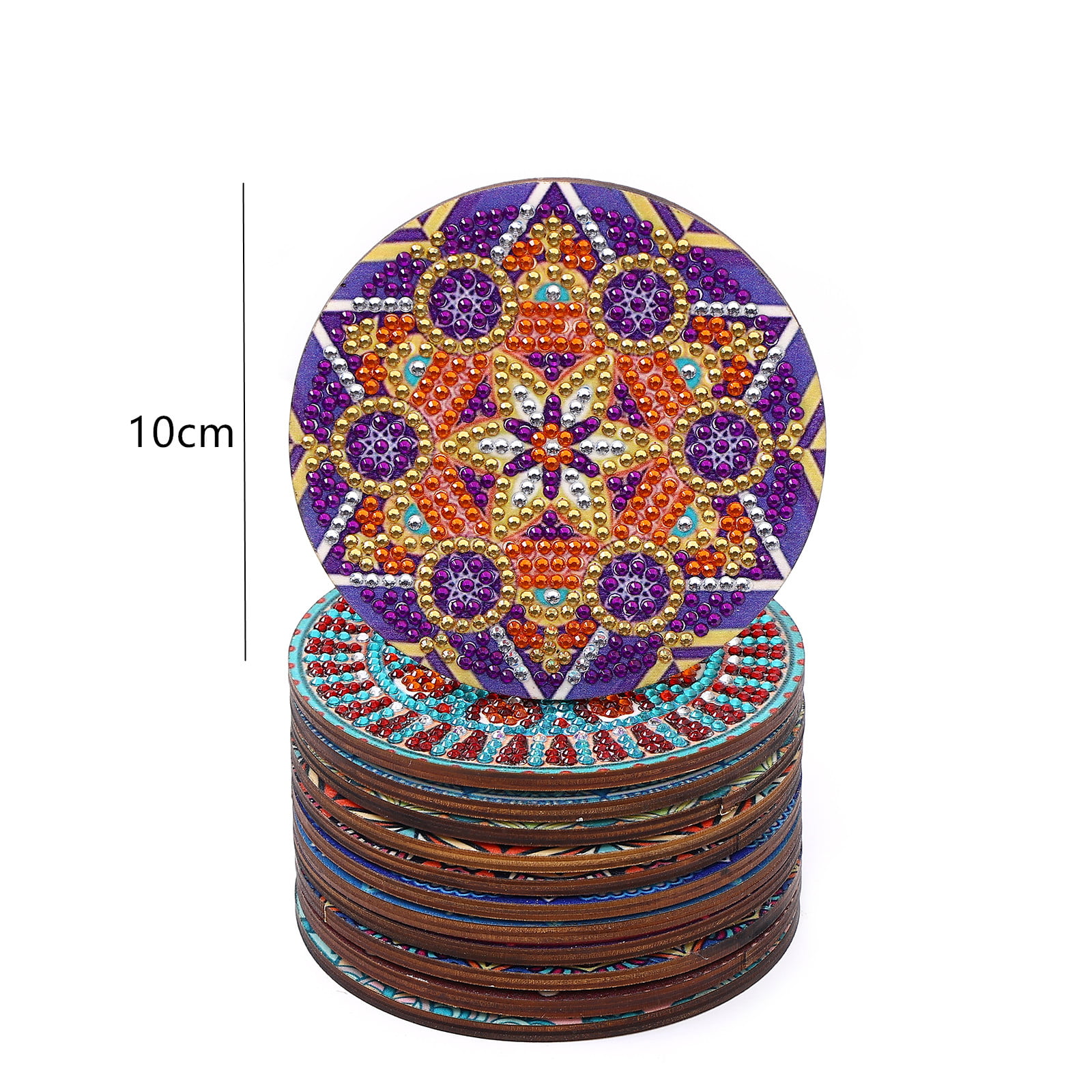 Diamond Painting Coasters Dimensional Holder Diy Square - Temu