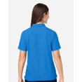 thumbnail image 3 of Devon & Jones DG101W Women's Crownlux Performance Geo Polo-French Blue/ CR Blue-XS, 3 of 6