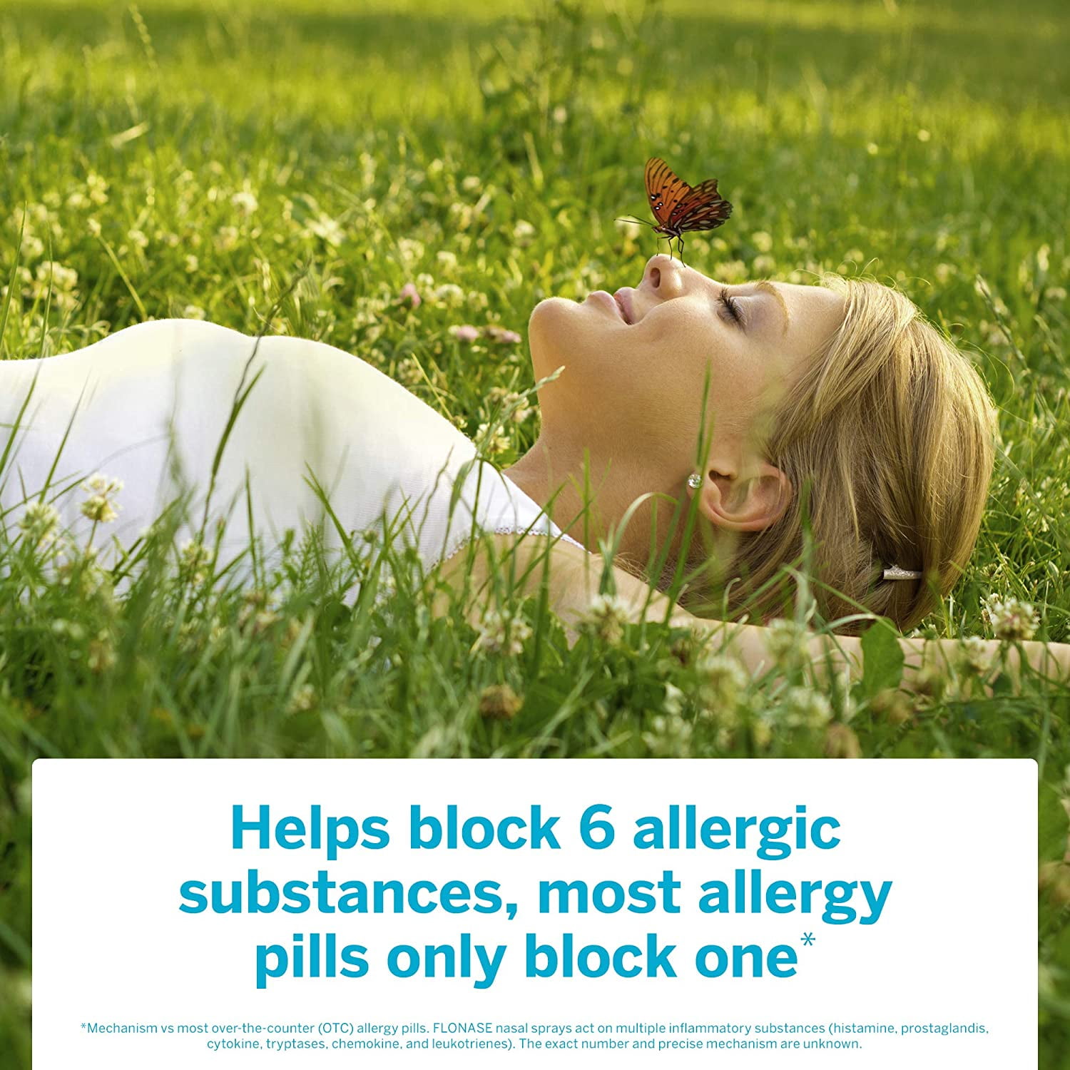 Flonase Sensimist Allergy Relief Nasal Spray Non Drowsy Allergy Medication, Gentle Mist - 120 Sprays