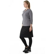 Snoga Pencil Skirt with Full Length Side Zip Leggings