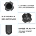 thumbnail image 4 of Unique Bargains 0.51'(13mm) Chair Feet Replacement Plastic Non-Slip Camping Chair Leg Tips Cap 4 Pack, 4 of 6