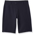 thumbnail image 1 of Girls' School Uniform Stretch Bermuda Short, Navy Knit, 2T, 1 of 2