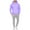 Purple, variant on QQAMB Men Two Piece Matching Tracksuit Daily Outings Hoodie Pullover Sweatpant Baggy Workout Pockets Set