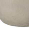 thumbnail image 5 of Noble House Edmonton Outdoor Convex Concrete Stone Side Table in Light Gray, 5 of 8