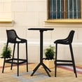 thumbnail image 1 of Siesta ISP1162S-BLA Sky Air Bar Carré Serti de 2 Tabourets Noirs, 1 of 1