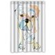 thumbnail image 1 of ABPHQTO Cortina de ducha Bulldog divertido y lindo Cortina de ducha impermeable 120x180 cm, 1 of 2